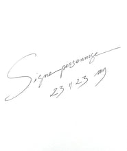 Charger l'image dans la galerie, Signe personnage 23 II 23