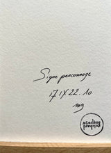 Carica l'immagine nel visualizzatore di Gallery, Signe personnage 17 IX 22-10