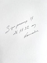 Charger l'image dans la galerie, Signe personnage 26 XII 22 - IX