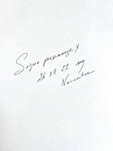 Charger l'image dans la galerie, Signe personnage 26 XII 22 - X